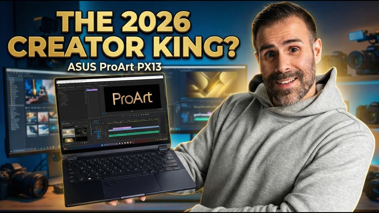 2026 ASUS ProArt PX13 - No Discrete GPU, But Better?