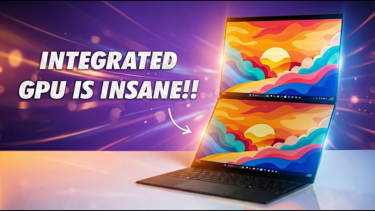 2026 ASUS ZenBook Duo: This Integrated GPU is INSANE!
